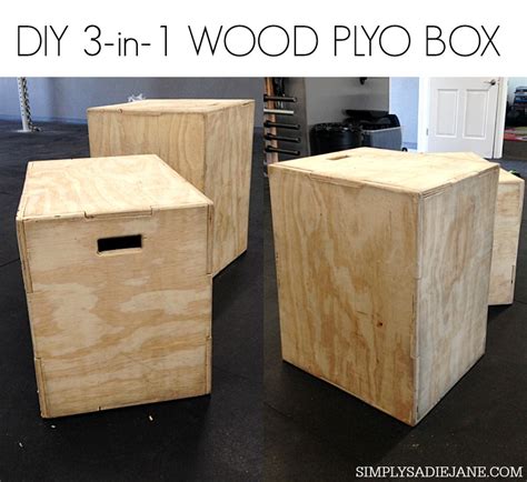 How to build a diy plyo box and the top 10 best plyo exercises! DIY 3-in-1 WOOD PLYO BOX for $35! {Fitness/Tutorials}