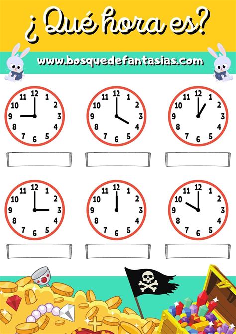 Juegos Para Aprender Las Horas ® Las Horas Del Reloj Para Niños