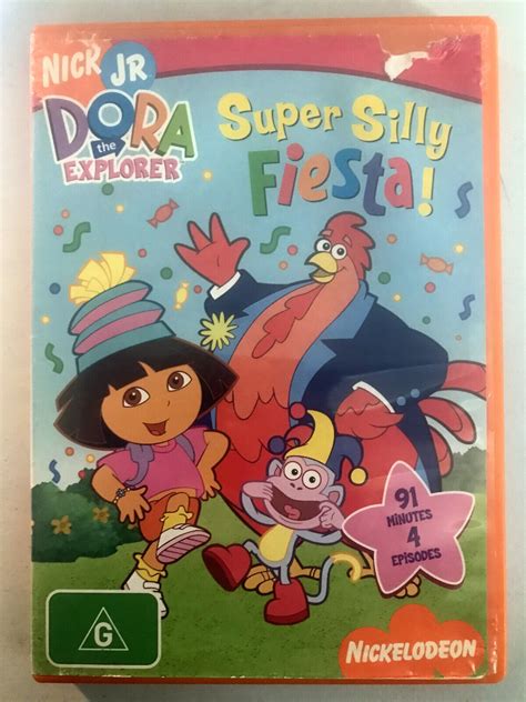 Dora The Explorer Super Silly Fiesta DVD 2000 PAL Region 4