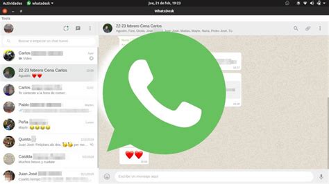 Whatsdesk Versione Di Whatsapp Disponibile Come Pacchetto Snap Ubunlog