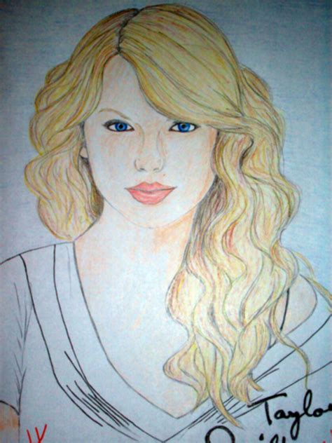 How To Draw Taylor Swift Famous Singers Taylor Swift
