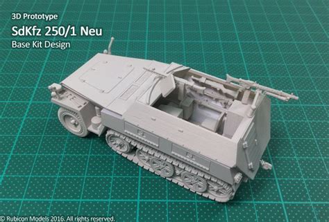 Sdkfz 250 Neu Light Armoured Halftrack Updated 160801
