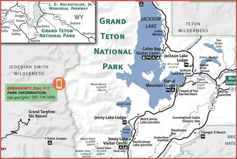 Grand Tetons National Park Map Pdf Map Resume Examples Emvkkylvrx