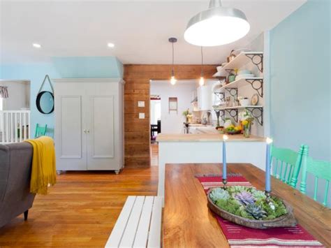Open Concept Cottage Kitchen And Dining Room Hgtv