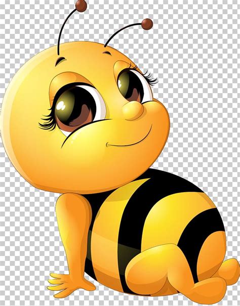 Bee Infant Png Clipart Bees Cartoon Computer Wallpaper Cute Bee