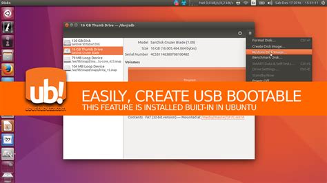 How To Create Usb Bootable Easily In Ubuntu