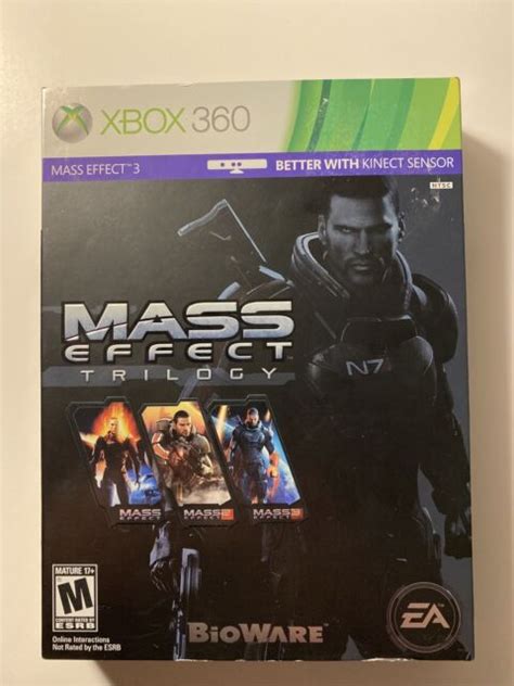 Mass Effect Trilogy Microsoft Xbox 360 2012 For Sale Online Ebay