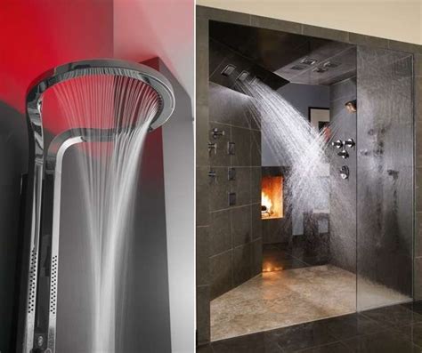 A great option for taller users thanks to its reach abilities, and for couples, as the high pressure will ensure both showerheads have enough water power for two people. 5 Truly Cool Shower Head Designs to Update Your Bathroom