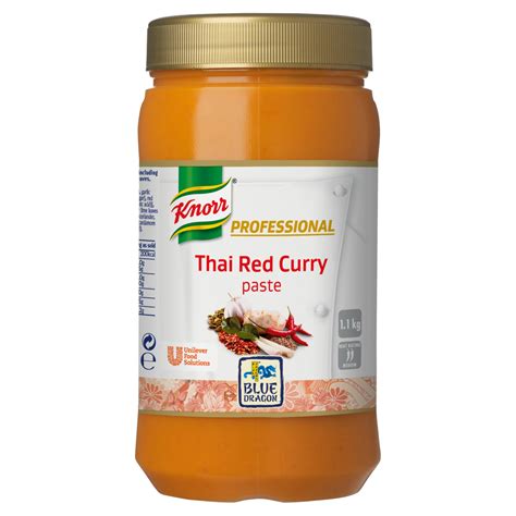 Knorr Thai Red Curry Paste 4x118k Debriar