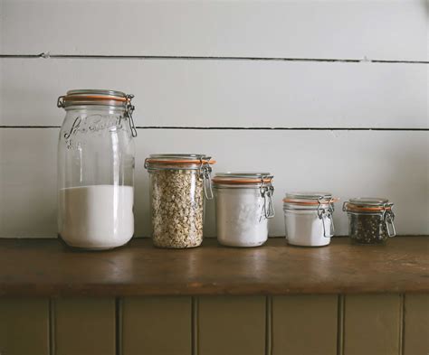 The Best Glass Pantry Storage Jars Cedar And Stone Farmhouse