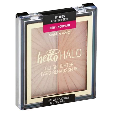 wet n wild hello halo megaglo blushlighter after sex glow shop makeup at h e b