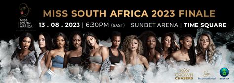 Miss South Africa 2023 Campaign For Miss Sa