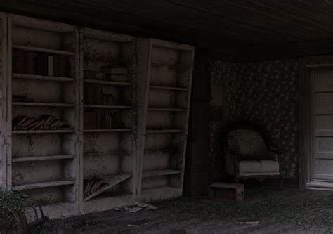Abandoned House Interior | CGTrader