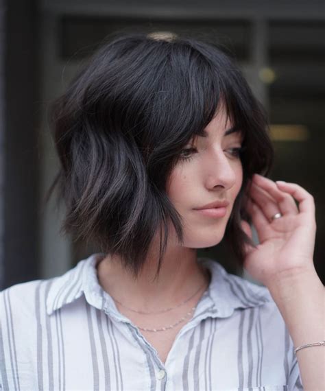 35 Fresh Short Bob With Bangs Looks To Style Your Blunt Cut 2023