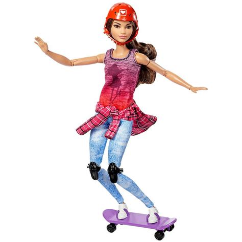 Barbie Made To Move Skateboarder Doll