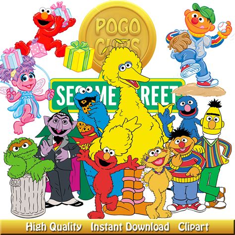 sesame street characters clipart 10 free Cliparts | Download images on