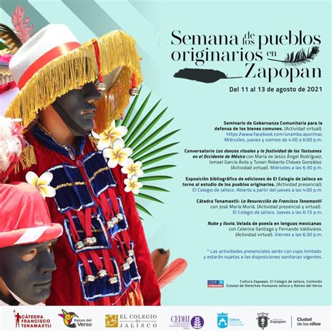 11 Al 13 De Agosto Semana De Los Pueblos Originarios En Zapopan El