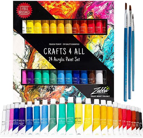 Best Acrylic Paint Sets For Artists And Beginners
