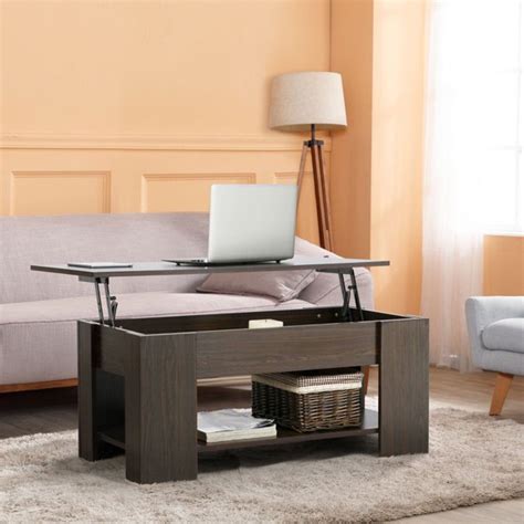 Your email address will never be sold or. Yaheetech Lift up Top Coffee Table with Under Storage ...