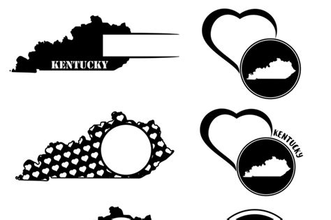 Download Kentucky Monograms SVG, JPG, PNG, DWG, AI, EPS By Dreamer's Designs | TheHungryJPEG.com