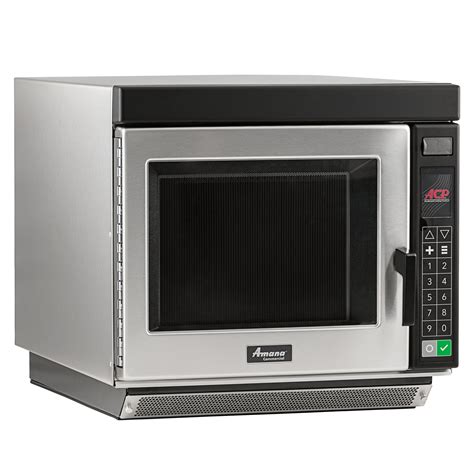 Amana Rc22s2 Heavy Duty Stainless Steel Commercial Microwave Oven With