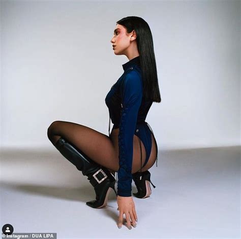 Dua Lipa Sizzles In A Thong Bodysuit And Heels Ahead Of Future