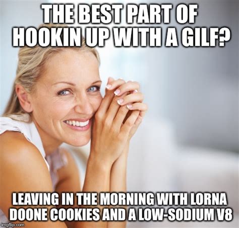 the best thing about hooking up with a gilf meme guy