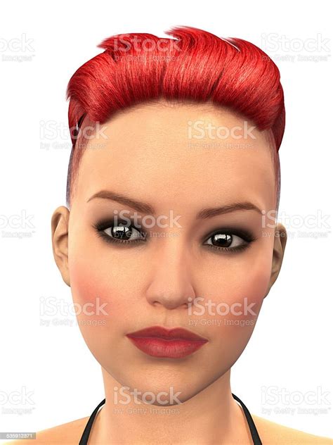3d Redhead Girl
