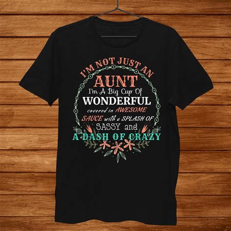 Ts For Aunties And Your Favorite Aunt Crazy Aunt Shirt Teeuni