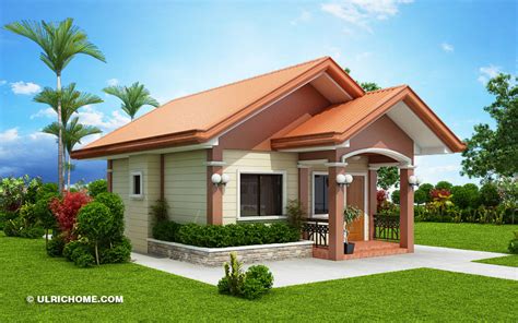Our affordable house plans are floor plans under 1300 square feet of heated living space, many of them are unique designs. Small And Simple House Design With Two Bedrooms - Ulric Home