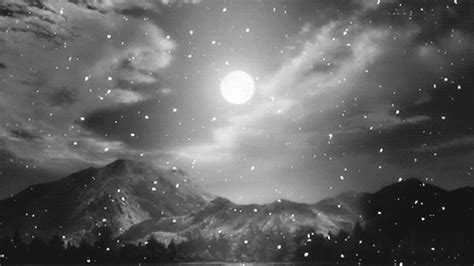  Beauty Art Black And White Anime Beautiful Sky Landscape Bandw Moon