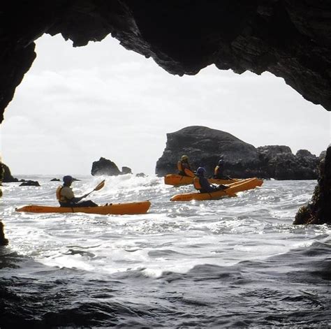 Did You Know That You Can Kayak Through Sea Caves In Pismobeach