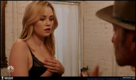 Naked Virginia Gardner In Law Order Special Victims Unit