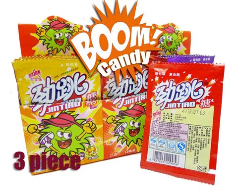 Free Shippingcandypopping Candy 5 Gram 3 Piece T Snack