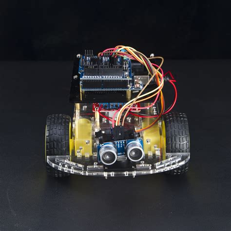 2 Wheel Drive Ultrasonic Arduino Projects Robot Kit