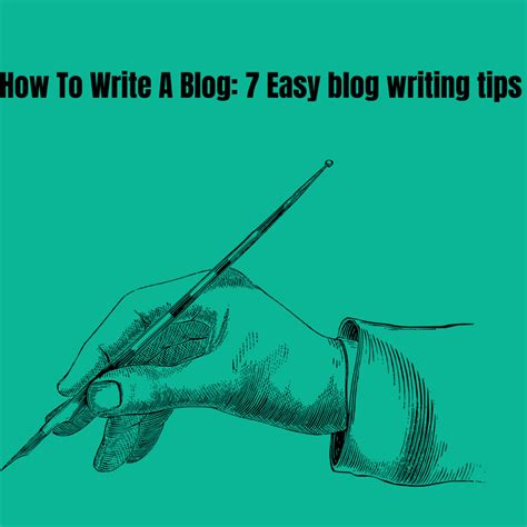 How To Write A Blog 7 Easy Blog Writing Tips Iwish2click
