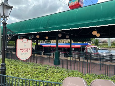 First Friendship Boat With New Paint Scheme Debuts At Epcot Disney By