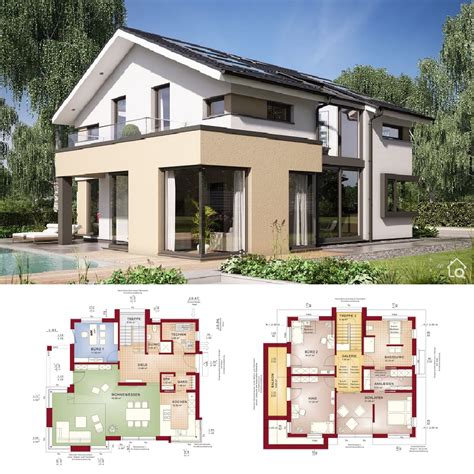 37115, duderstadt, landkreis göttingen, land niedersachsen. Einfamilienhaus Neubau modern mit Satteldach, Erker ...