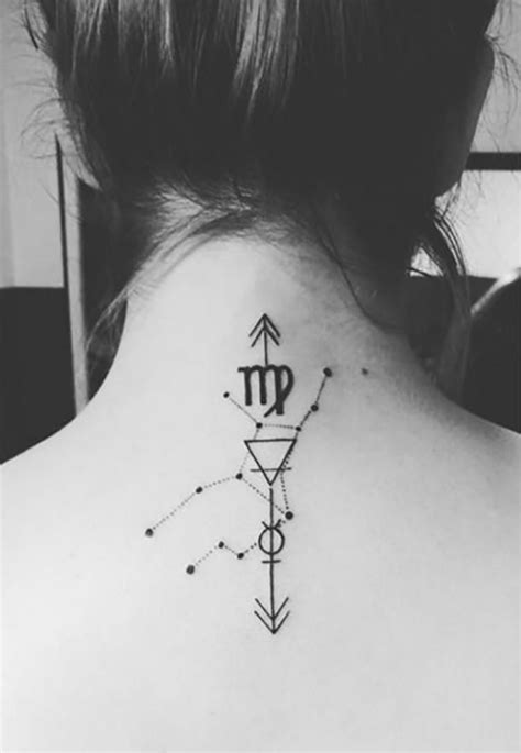 25 Best Constellation Tattoo Ideas For Virgo Zodiac Signs Scorpio
