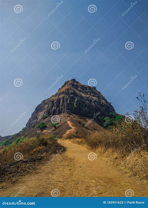 Rajgarh Fort Long Shot In The Forest Madhya Pradesh Stock Photography