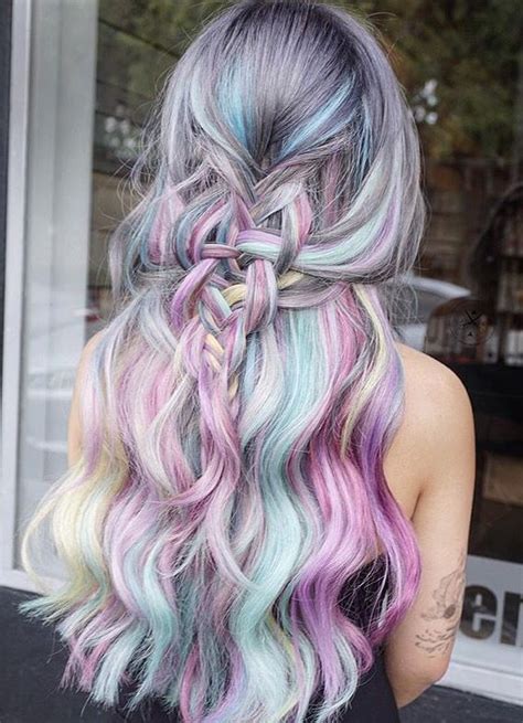 Take A Look At This Pastel Colored Hair So Beautiful Pink Blue