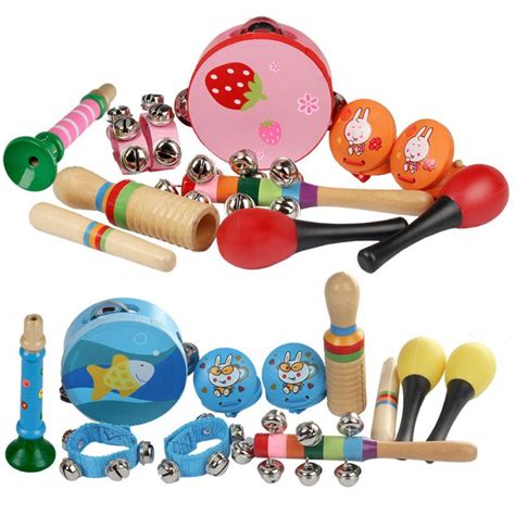 Buy 10pcs Orff Musical Instruments Set Children Early