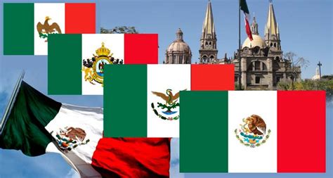 Imagenes De Las Diferentes Banderas Que Ha Tenido Mexico Esta Diferencia