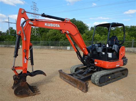 2016 Kubota Kx040 4 Excavator Mini Jm Wood Auction Company Inc