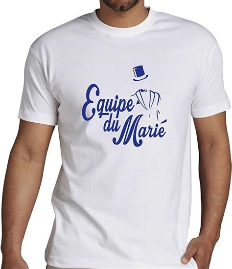 Tee Shirt Enterrement De Vie De Garçon Equipe Du Marié Amazonfr Vêtements Et Accessoires