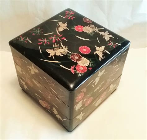 Met Museum Stackable Japanese Jewelry Box Trinket Storage Box