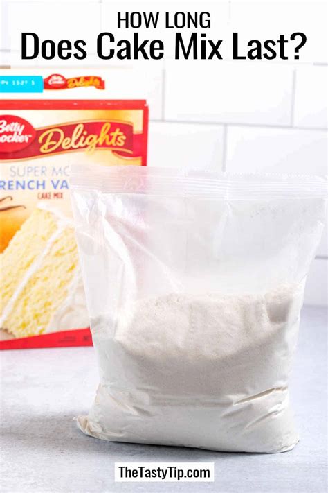 How Long Does Cake Mix Last Best Storage Tips 2023 The Tasty Tip