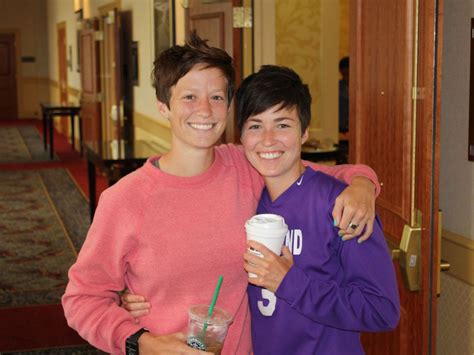 Two weeks later, nj/ny gotham fans trolled her for the comments when ol reign came to their turf. Megan Rapinoe and her twin sister Rachel, July 2010. (The ...
