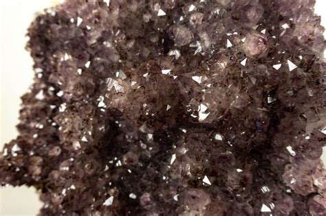 Natural Amethyst Cluster With Goethite Flowers Inclusions Etsy