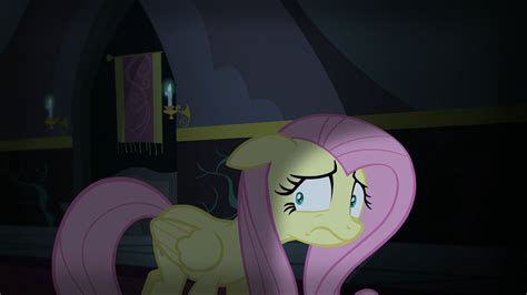 Image Fluttershy Scared Of The Dark Castle S5e21png My Little Pony